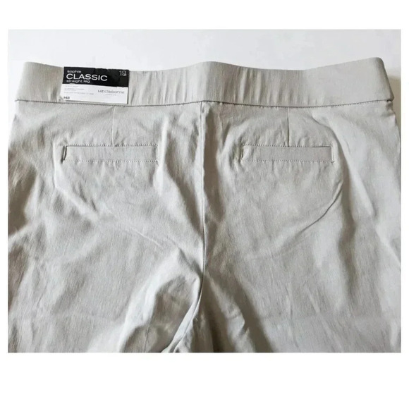 LIZ CLAIBORNE NWT Sophie Straight Leg Pants Sze 18 - Picture 5 of 9